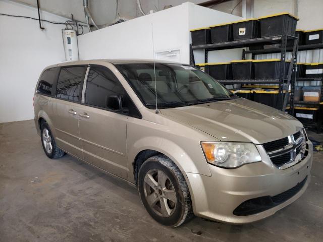 2C4RDGBG7DR516656 - 2013 DODGE GRAND CARA SE GOLD photo 4