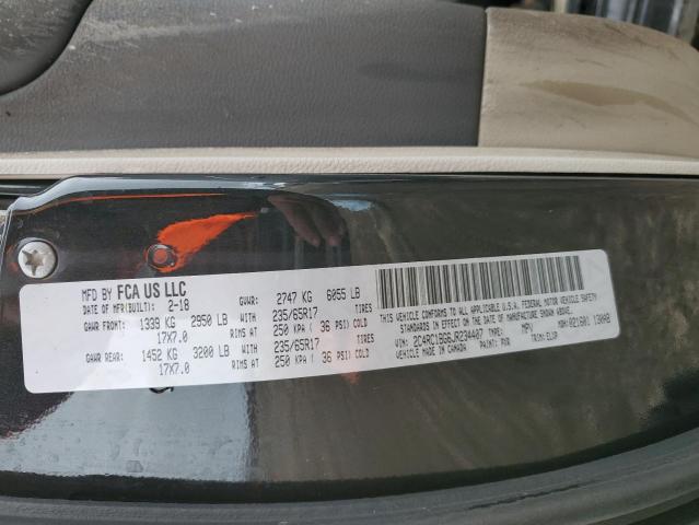 2C4RC1BG6JR234407 - 2018 CHRYSLER PACIFICA TOURING L Qara foto 12