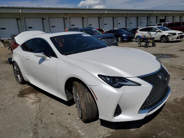 JTHS85BC1K5004679 - 2019 LEXUS RC 300 WHITE photo 4