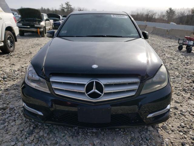 WDDGF8BBXCR226272 - 2012 MERCEDES-BENZ C 300 4MATIC BLACK photo 5