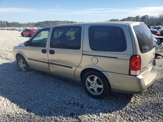 1GNDV23128D102673 - 2008 CHEVROLET UPLANDER LS 金色 照片 2