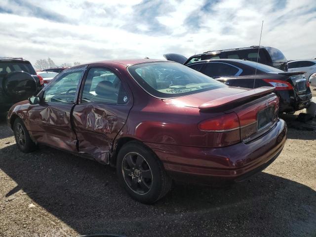 1MEFM66L7XK641341 - 1999 MERCURY MYSTIQUE LS MAROON photo 2