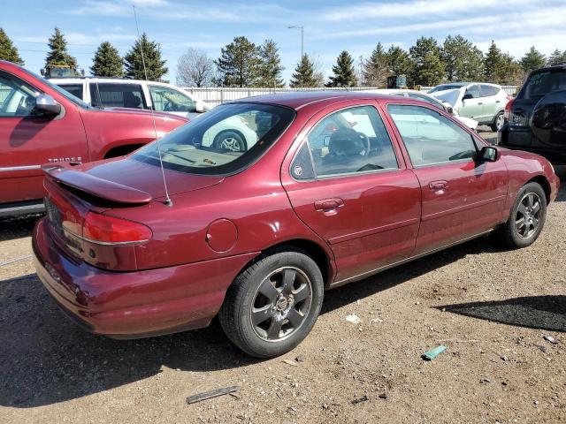 1MEFM66L7XK641341 - 1999 MERCURY MYSTIQUE LS MAROON photo 3