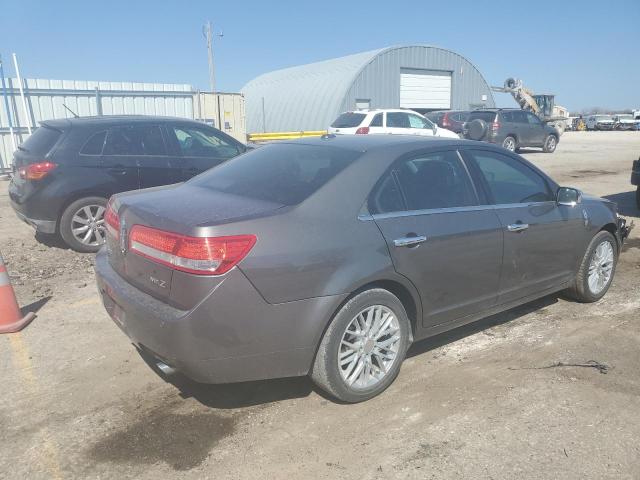 3LNHL2GC4BR765295 - 2011 LINCOLN MKZ GRAY photo 3