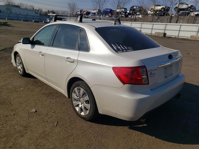 JF1GE61649G503742 - 2009 SUBARU IMPREZA 2.5I WHITE photo 2