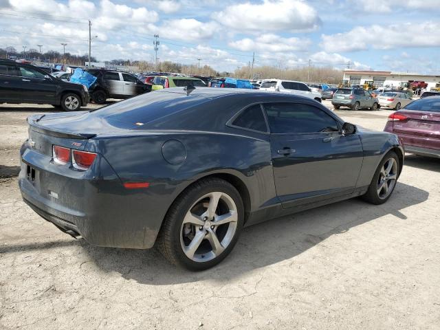 2G1FB1E37D9154495 - 2013 CHEVROLET CAMARO LT GRAY photo 3