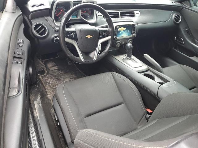 2G1FB1E37D9154495 - 2013 CHEVROLET CAMARO LT GRAY photo 8