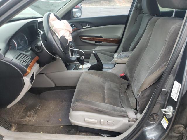 1HGCP2F78BA089825 - 2011 HONDA ACCORD EX GRAY photo 7