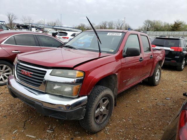 1GTDT136758243716 - 2005 GMC CANYON BURGUNDY photo 1