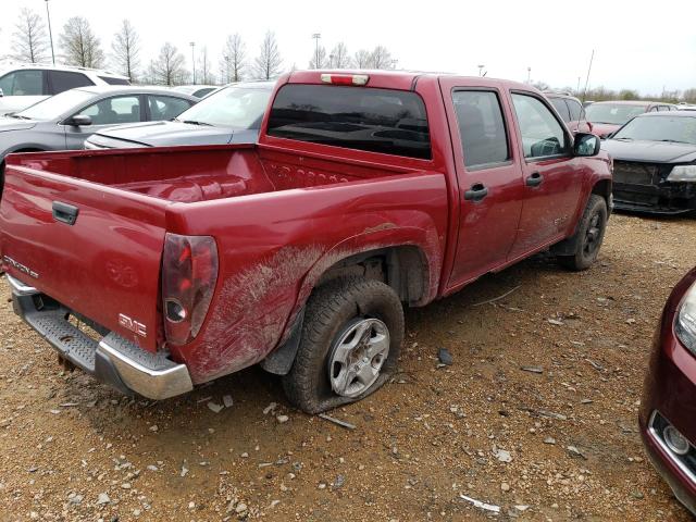 1GTDT136758243716 - 2005 GMC CANYON BURGUNDY photo 3