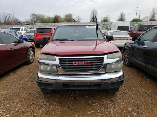 1GTDT136758243716 - 2005 GMC CANYON BURGUNDY photo 5