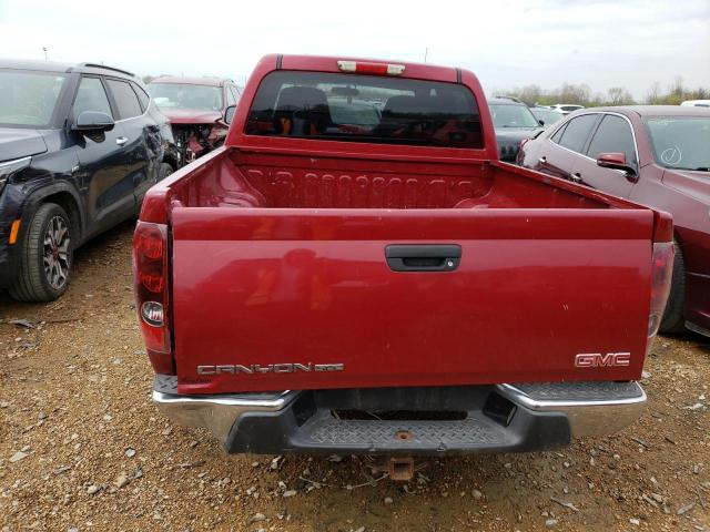 1GTDT136758243716 - 2005 GMC CANYON BURGUNDY photo 6