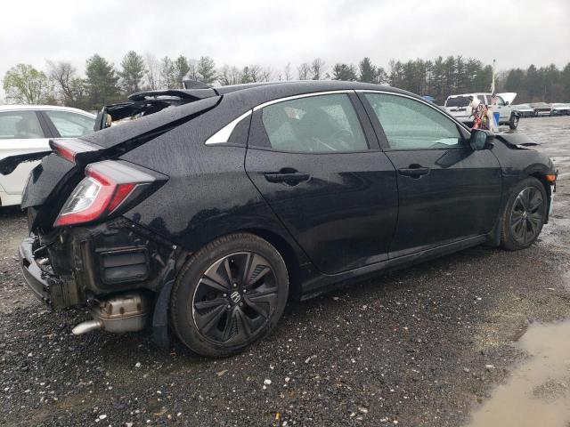 SHHFK7H76JU223451 - 2018 HONDA CIVIC EXL BLACK photo 3