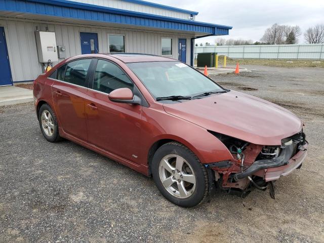 1G1PF5SC1C7226604 - 2012 CHEVROLET CRUZE LT BURGUNDY photo 4