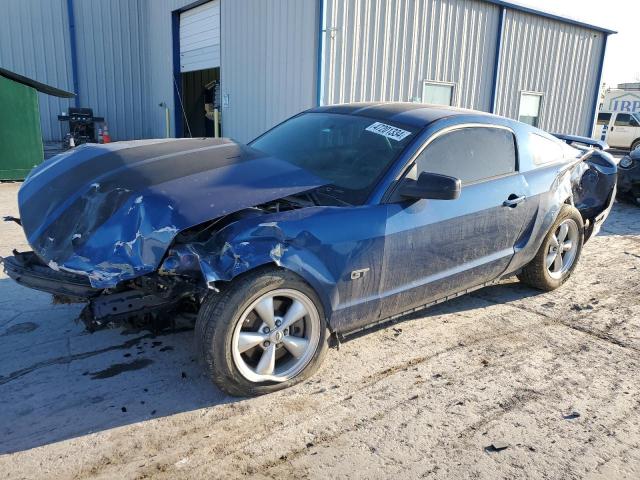 1ZVFT82H975237518 - 2007 FORD MUSTANG GT BLUE photo 1