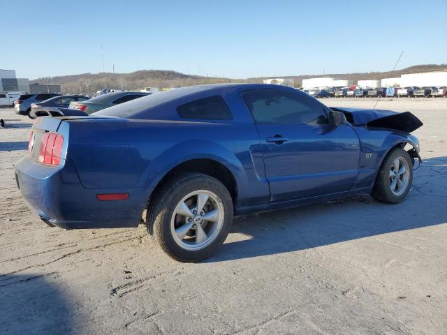 1ZVFT82H975237518 - 2007 FORD MUSTANG GT BLUE photo 3