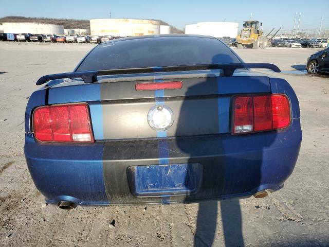 1ZVFT82H975237518 - 2007 FORD MUSTANG GT BLUE photo 6