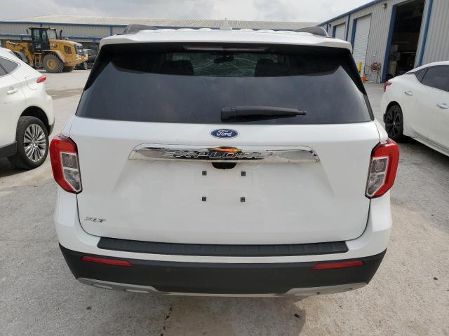 1FMSK7DH7MGC20062 - 2021 FORD EXPLORER XLT WHITE photo 6