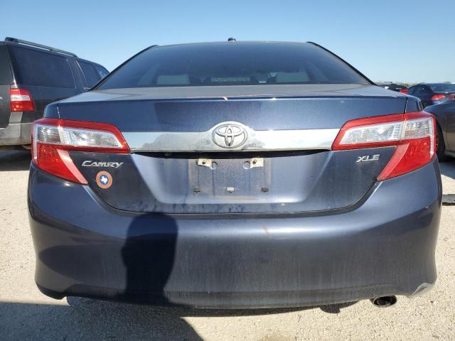 4T4BF1FK8ER438255 - 2014 TOYOTA CAMRY L BLUE photo 6