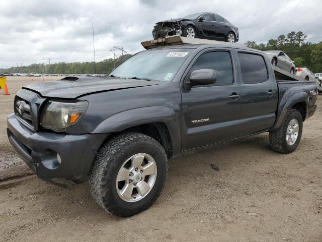 3TMJU62N09M080592 - 2009 TOYOTA TACOMA DOUBLE CAB PRERUNNER GRAY photo 1
