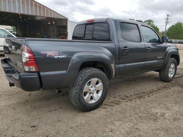 3TMJU62N09M080592 - 2009 TOYOTA TACOMA DOUBLE CAB PRERUNNER GRAY photo 3