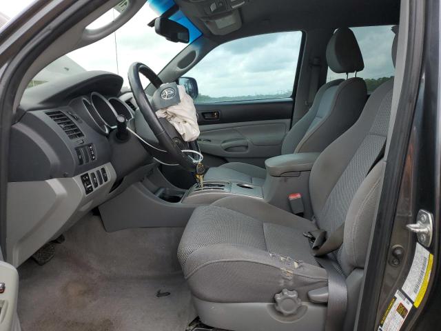 3TMJU62N09M080592 - 2009 TOYOTA TACOMA DOUBLE CAB PRERUNNER GRAY photo 7