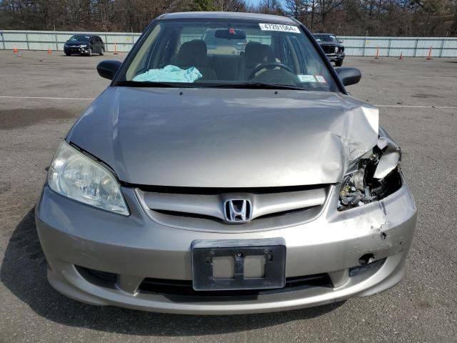 2HGES16584H559355 - 2004 HONDA CIVIC LX GOLD photo 5