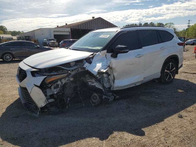 5TDLZRAH9MS061829 - 2021 TOYOTA HIGHLANDER XSE WHITE photo 1