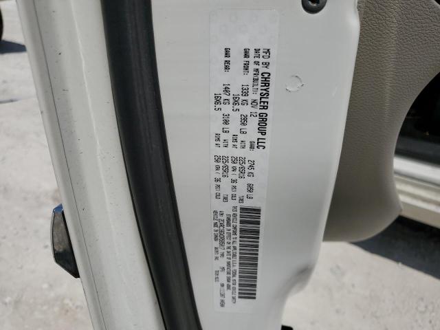 2C4RC1BGXDR585017 - 2013 CHRYSLER TOWN & COU TOURING 白色 照片 12