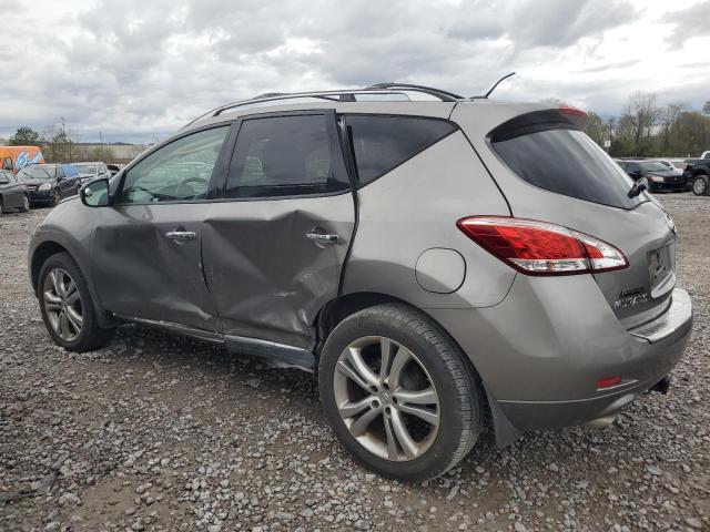 JN8AZ1MWXBW173835 - 2011 NISSAN MURANO S GRAY photo 2