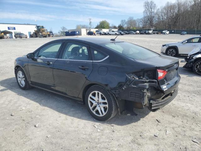 3FA6P0H79ER300513 - 2014 FORD FUSION SE BLACK photo 2