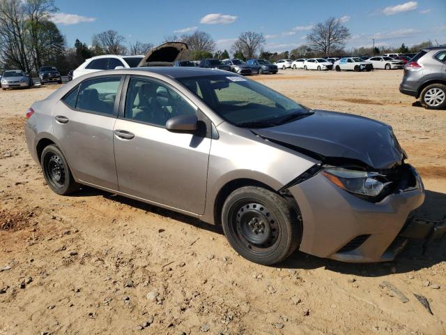 5YFBURHE8EP094286 - 2014 TOYOTA COROLLA L GRAY photo 4