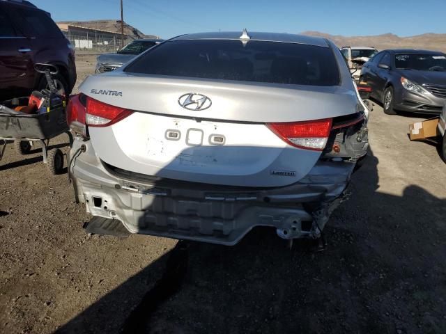 KMHDH4AE2DU870354 - 2013 HYUNDAI ELANTRA GLS SILVER photo 6