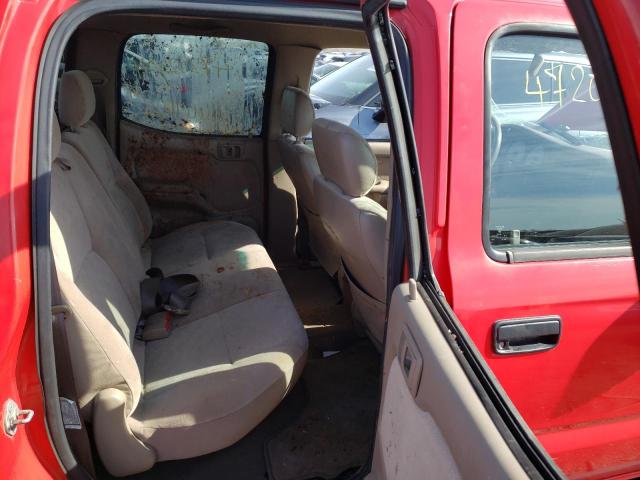 5TEHN72N01Z855756 - 2001 TOYOTA TACOMA DOUBLE CAB RED photo 10
