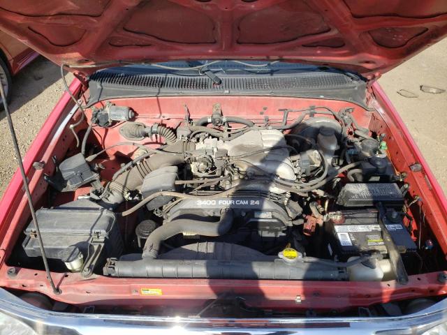 5TEHN72N01Z855756 - 2001 TOYOTA TACOMA DOUBLE CAB RED photo 11