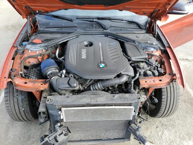 WBA2J5C51JVC07267 - 2018 BMW M240I ORANGE photo 11