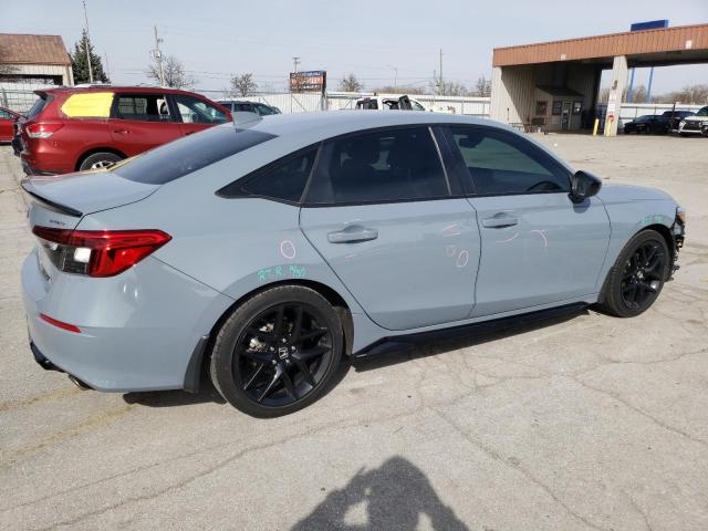 2HGFE2F57PH527535 - 2023 HONDA CIVIC SPORT BLUE photo 3