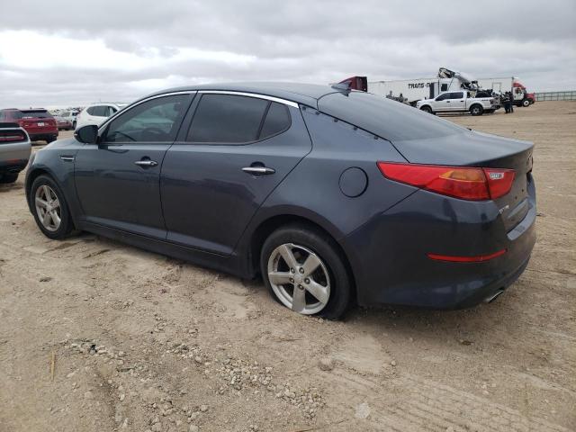 KNAGM4A76F5622455 - 2015 KIA OPTIMA LX GRAY photo 2