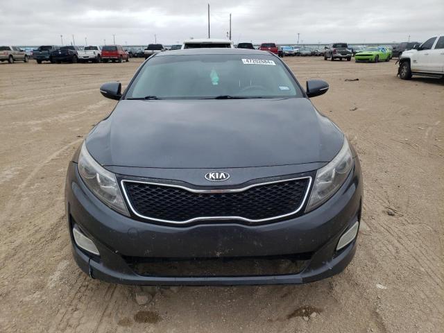 KNAGM4A76F5622455 - 2015 KIA OPTIMA LX GRAY photo 5