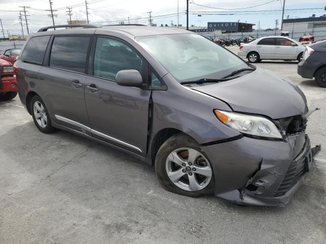 5TDKZ3DC8KS995616 - 2019 TOYOTA SIENNA LE GRAY photo 4