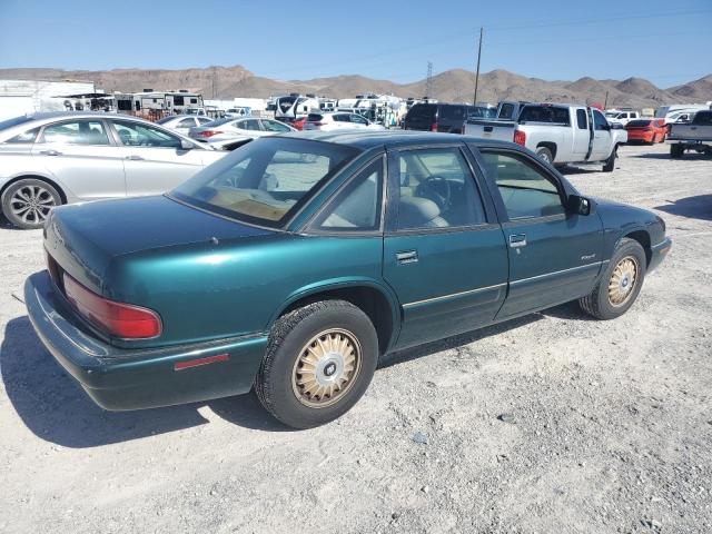 2G4WB52K9T1518354 - 1996 BUICK REGAL CUSTOM GREEN photo 3