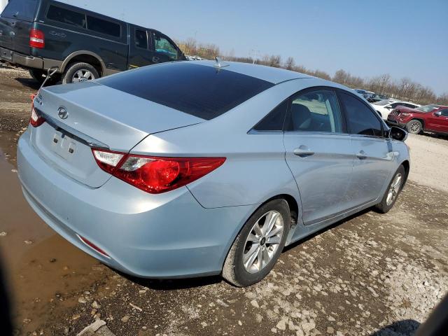 5NPEB4AC1BH022630 - 2011 HYUNDAI SONATA GLS BLUE photo 3