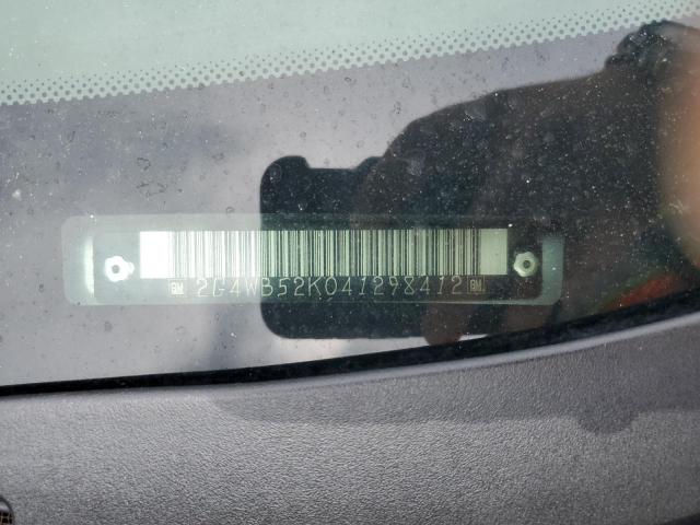 2G4WB52K041298412 - 2004 BUICK REGAL LS 银色 照片 12