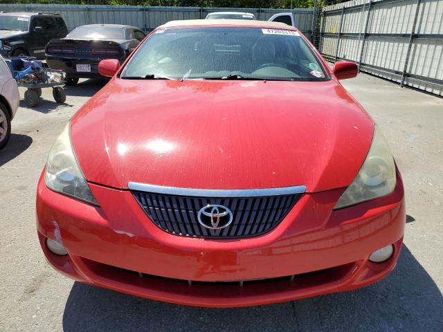 4T1FA38P06U101532 - 2006 TOYOTA CAMRY SOLA SE RED photo 5