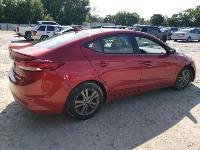 5NPD84LF6HH118330 - 2017 HYUNDAI ELANTRA SE RED photo 3