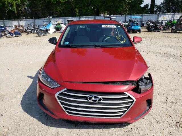 5NPD84LF6HH118330 - 2017 HYUNDAI ELANTRA SE RED photo 5