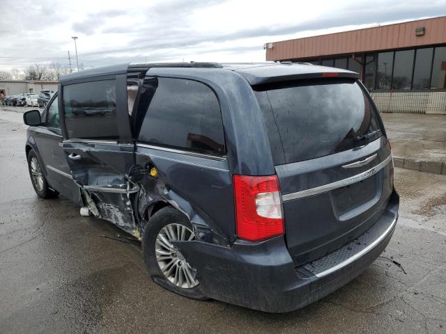 2C4RC1CG2DR768040 - 2013 CHRYSLER TOWN & COU TOURING L GRAY photo 2