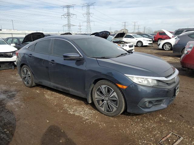 19XFC1F73GE022605 - 2016 HONDA CIVIC EXL BLUE photo 4