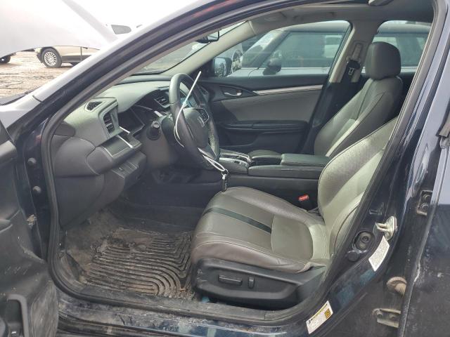 19XFC1F73GE022605 - 2016 HONDA CIVIC EXL BLUE photo 7