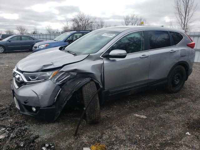 2HKRW2H57KH143714 - 2019 HONDA CR-V EX SILVER photo 1